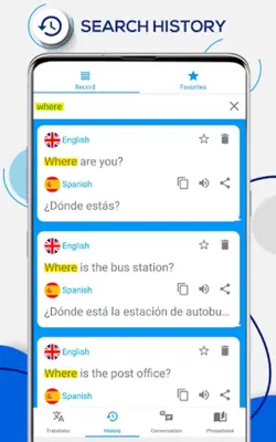 Language Translator android App screenshot 2