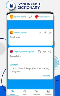 Language Translator android App screenshot 3